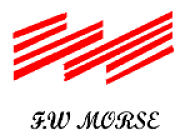 f. W Morse logo.